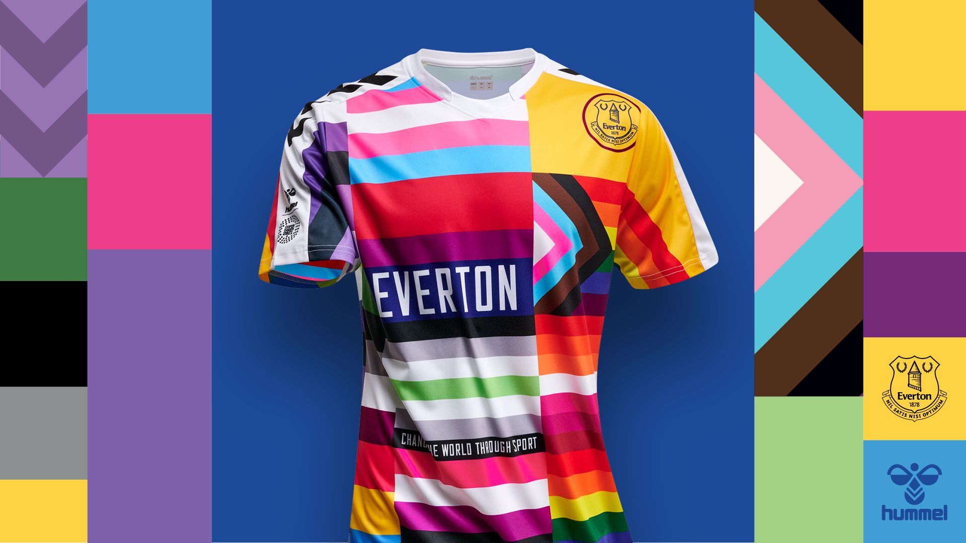 Everton launch 2021-22 home kit